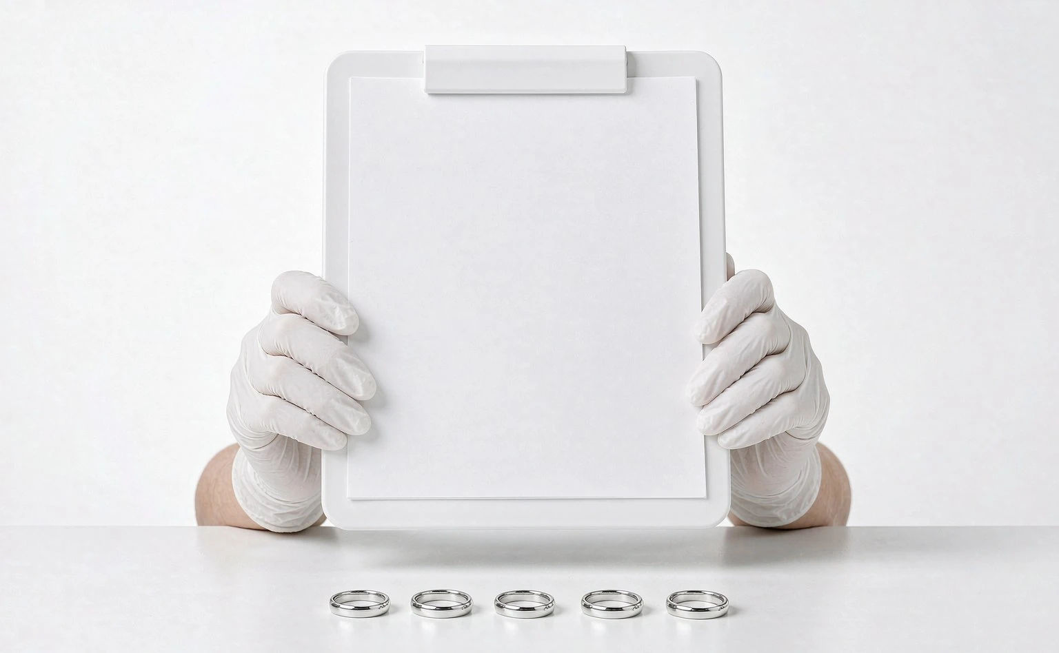 UTS inspector with a checklist board checking goods at a factory