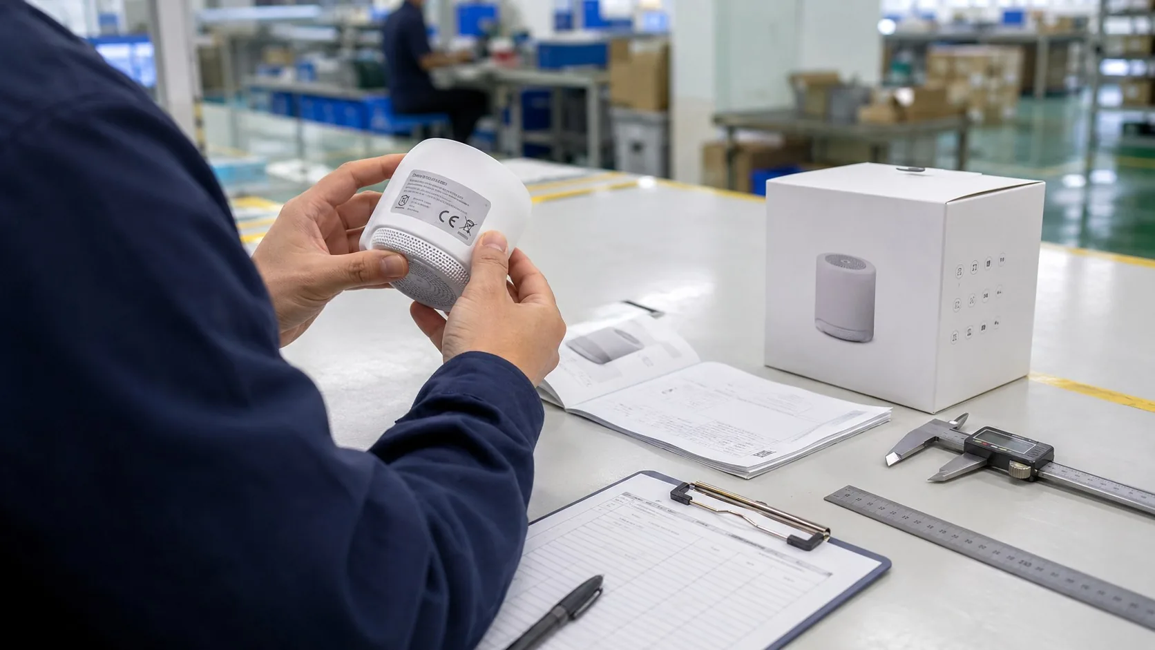 CE marking checks during product inspection